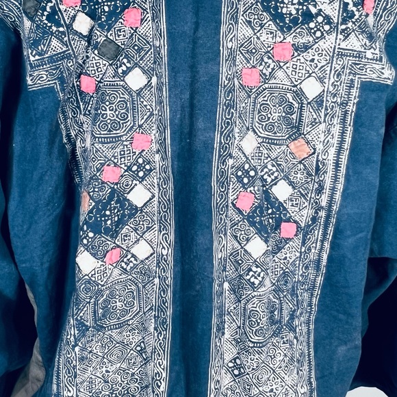 Magnolia Pearl Taj Appliqué Kimono NWT O/S - Picture 8 of 9